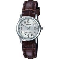Casio LTP-V002L-7B2UDF Quartz Deri Kahverengi 25 mm Kadın Kol Saati
