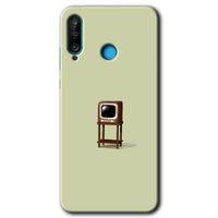 Huawei P30 Lite Kılıf HD Desen Baskılı Arka Kapak - Retro-TV