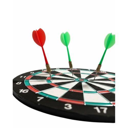 15 İnç Dart Tahtası Seti Dayanıklı Yapı 4 Metal Dart Oku