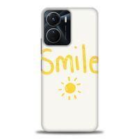 Tecno Spark 9 Pro Kılıf HD Baskılı Kılıf - Smile Güneş + Tam Ekran Koruyucu