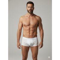 Erkek Beyaz File Boxer