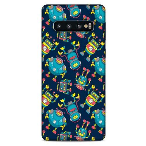 Retro (9) Desen Kılıf Renkli Samsung Galaxy S10 Kılıf