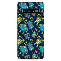 Retro (9) Desen Kılıf Renkli Samsung Galaxy S10 Kılıf