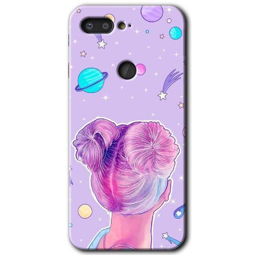General Mobile GM 9 Pro Kılıf HD Desen Baskılı Arka Kapak - Uzaylı Kız