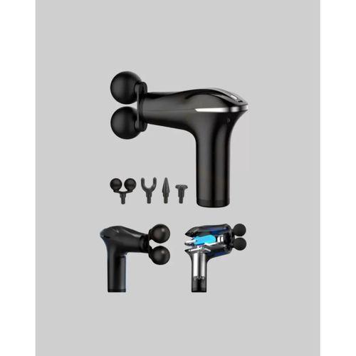 Portatif Şarjlı Masaj Tabancası 4 Başlık Derin Doku Masaj Aleti