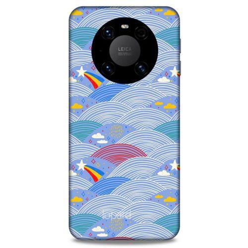 Lopard Huawei Mate 40 Pro Uyumlu Kılıf Pastel Renkler (2) Kabı
