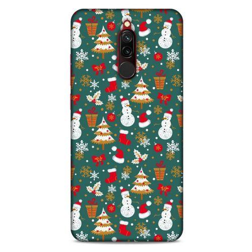 Yılbaşı Süsleri 44 Xiaomi Redmi 8 Kılıf Silikon Kapak