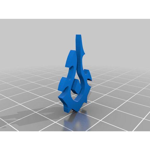 Horde Sembolü Restoration Druid Sembol Anahtarlığı (Bu ürün Sadece Plastik parçadır - Almadan Önce Soru Sorabilirsiniz)