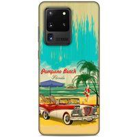 Retro (16) Desen Kalın Kılıf Renkli Samsung Galaxy S20 Ultra Kılıf