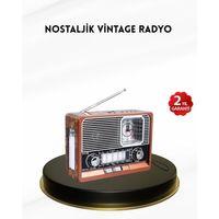 Nostaljik Radyo – Şık Dekoratif Tasarım Ve Güvenli 2 Yıl Garanti