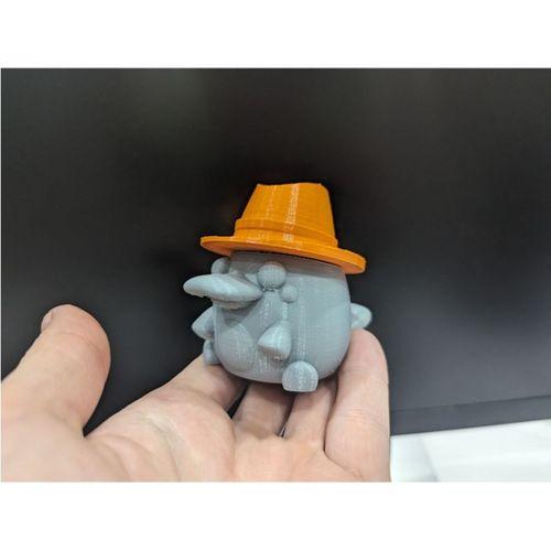 Perry Platypus Boş İç Kısım Çıkarılabilir Şapka ile 3D Baskı (Bu ürün Sadece Plastik parçadır - Almadan Önce Soru Sorabilirsiniz)
