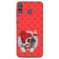 Animax Bereli Pug Samsung Galaxy M30 Kılıf Desenli Silikon