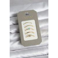 Pirinç Gold Renk 5'li Yüzük Seti