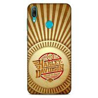 Huawei Y7 Prime 2019 Uyumlu Kılıf Motorsiklet (42) Rugged Armor Kılıf Harley