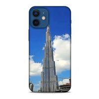 Apple iPhone 12 Mini Kılıf Dünya Mimarisi (17) Tasarım Kılıf Burc Halife Dubai