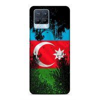 Realme 8 Pro Uyumlu Kılıf Azarbaijan (34) Slim Armor Kılıf Bayrak