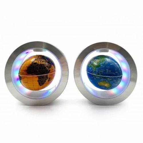 Manyetik Yuvarlak Ledli Dünya Küre