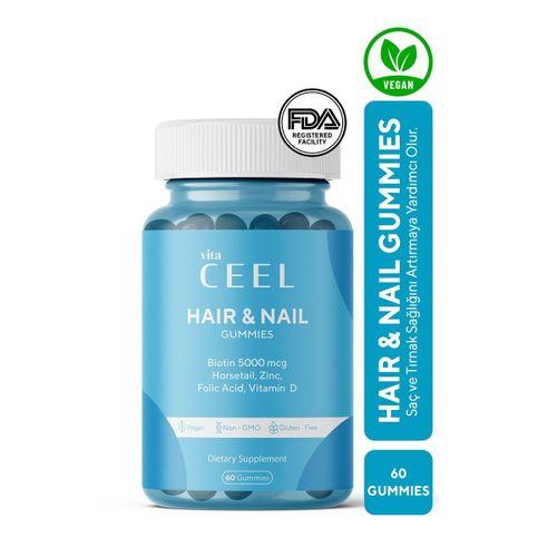 Vita Ceel Hair and Nail Gummies 60 Gummies