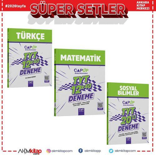 Çap Yayınları TYT Eşit Ağırlık Deneme Seti 3 Kitap