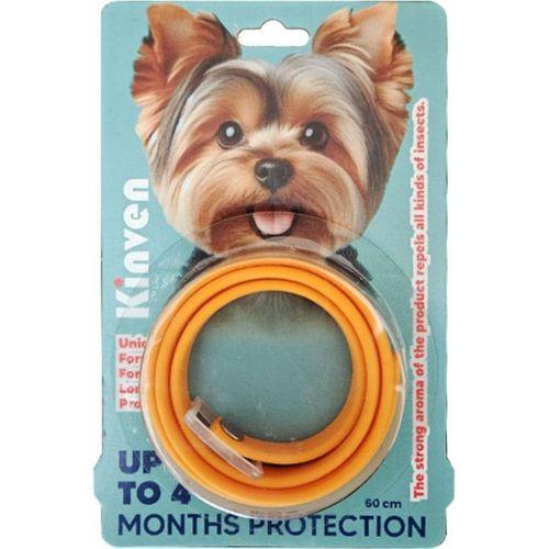 Köpek Bit Pire Uzaklaştıcı Tasma 60 cm Turuncı