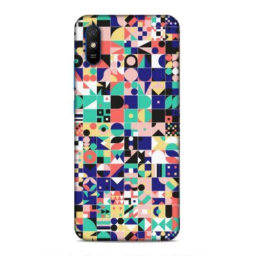 Xiaomi Redmi 9A Uyumlu Kılıf Insomnia (40) Fit Silikon Kılıf Minik Kareler