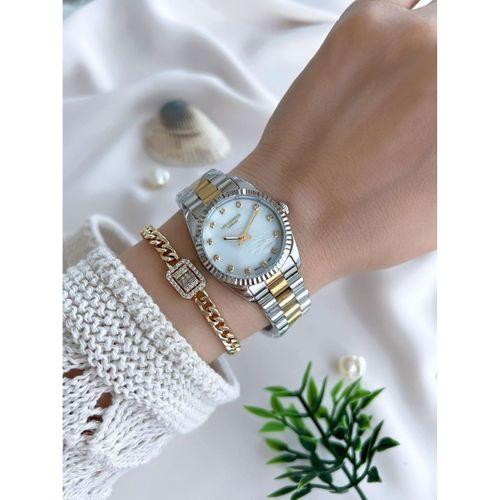 Lee Cooper Çelik Kordonlu 3 Atm Suya Dayanıklı Kadın Kol Saati VS.BLKT.0644