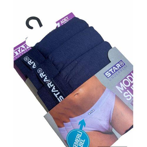 Star 109 Erkek 3'lü Modal Slip