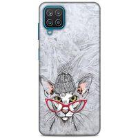 Lopard Samsung Galaxy A12 Uyumlu Kılıf Animax (35) Fit Design Kılıf