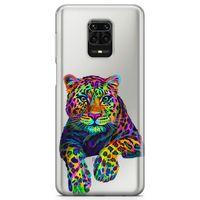 Xiaomi Redmi Note 9 Pro Kılıf Kaplan Colorful Arka Kapak Koruma Desenli Full Koruyucu
