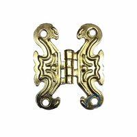 Dekoratif Sac Kelebek Menteşe - Küçük, Sarı, 1 Adet