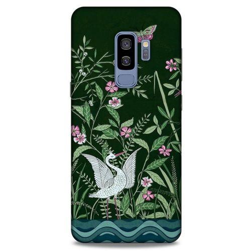 Samsung Galaxy S9 Plus Uyumlu Kılıf Yeşil Delisi (32) Soft Silikon Kılıf Ördek yeşili