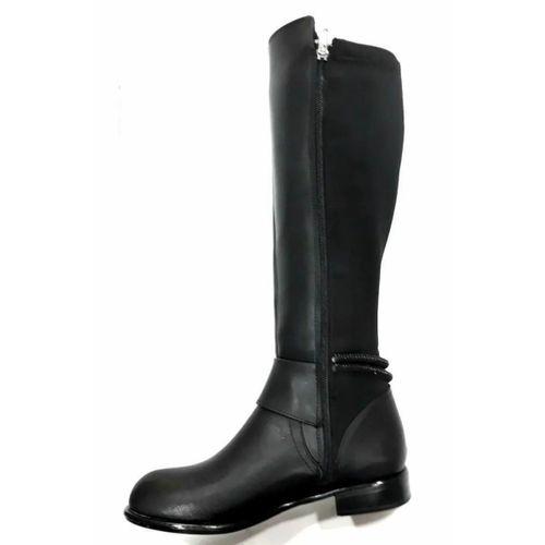 PUNTO 409032 Kadın Fermuarlı Riklalı Çizme