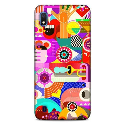 Lopard Samsung Galaxy A10 Uyumlu Kılıf Soyut Sanat (19) Baskılı Kılıfları