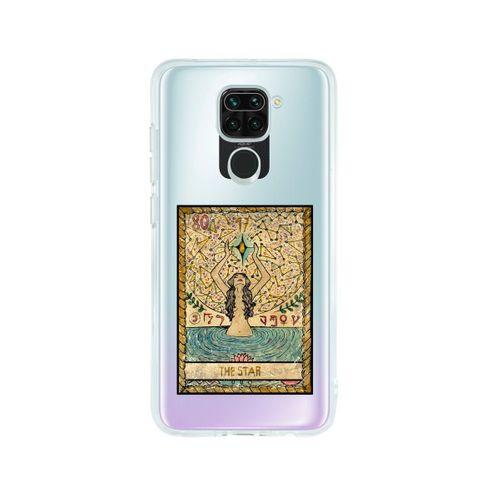 Redmi Note 9 The Star Desenli Premium Şeffaf Silikon Kılıf