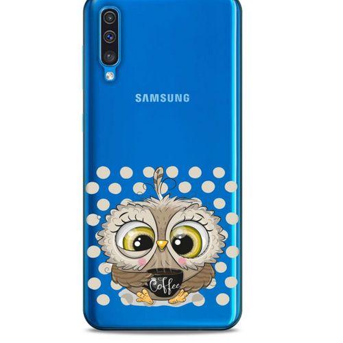 Zoologix (80) Samsung Galaxy A21s Şeffaf Kılıf Silikon Desenli