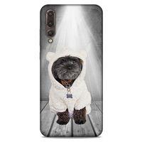 Huawei P20 Pro Kılıf Köpek Kıyafetleri (41) Tank Kılıf Affenpinscher Sweat