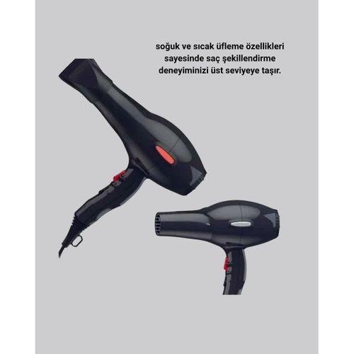 Profesyonel 2200w Fön Makinesi – Ac Motorlu, Hızlı Kurutma, Hafif Tasarım