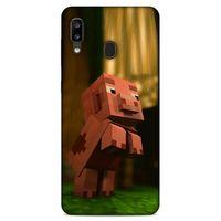 Lopard Samsung Galaxy A20 Uyumlu Kılıf PiXel (12) Koruyucu Silikon Köpek