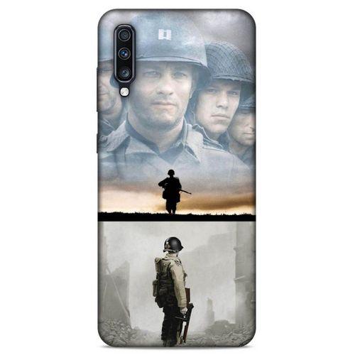 Lopard Samsung Galaxy A70s Uyumlu Kılıf IMDB Film (23) Ultra Koruma Kılıfı Er Ryan'ı Kurtarmak