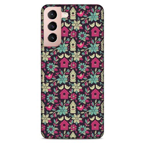 Lopard Samsung Galaxy S21 Uyumlu Kılıf Botanix (66) Kalın Kılıf
