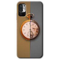 Potkal Hediye Fabrikası Xiaomi Redmi Note 10 5G Kılıf HD Desen Baskılı Arka Kapak - Clocks Artwork