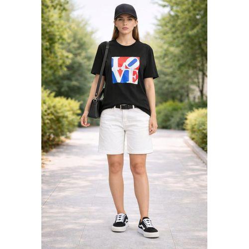 ALEXANDERGARDI Baskılı Basic Kadın T-shirt