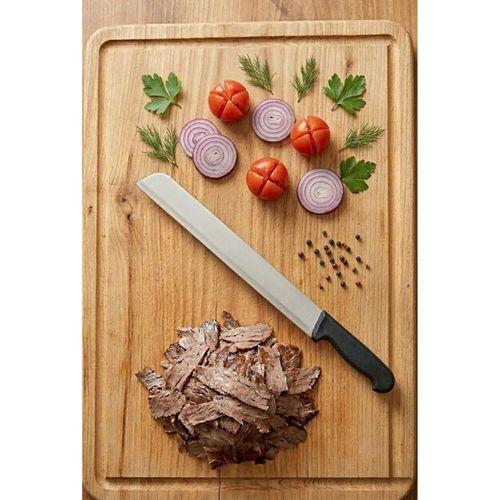 Sürmene Döner Bıçağı Kaşar ve Kavurma Bıçak Paslanmaz Çelik 48 Cm Dönerci Bıçağı Sürbisa 61633