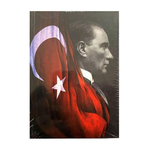 Lizy Atatürk Tasarımlı Defter Kuşe Kapak 14X20 Ajanda