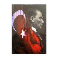 Lizy Atatürk Tasarımlı Defter Kuşe Kapak 14X20 Ajanda