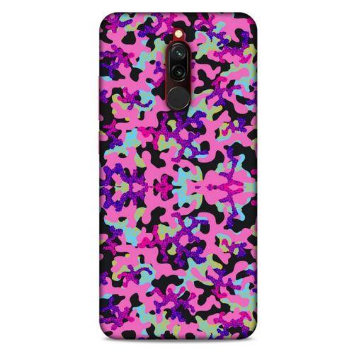 Xiaomi Redmi 8 Uyumlu Kılıf Pembe Delisi (34) Slim Armor Kılıf Kamuflaj