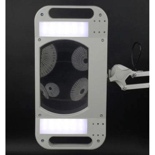 -10x Led Akrobat Büyüteç 2x15w 170x113 Mm 10 Diopter Mercek Lt-86g