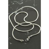 Silindir Zincir Çelik Kolye 55 cm