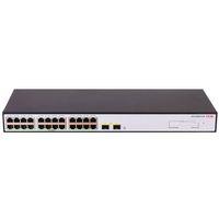 H3C AOLYNK S1600V2-26S 24 PORT GIGABIT + 2XGB SFP UPLINK YÖNETİLEBİLİR RACKMOUNT SWITCH