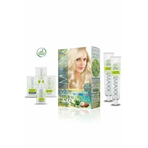 Natural Beauty Amonyaksız Saç Boyası 0.1 Platin Sarısı